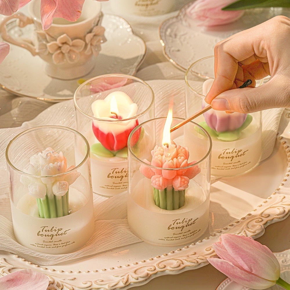 Final sales Tulip scented candle